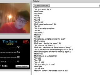 Another 20 year old on chatroulette, another top score