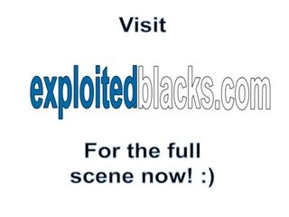 Ebony bitch gets fucked hard by a stiff white member in various positions